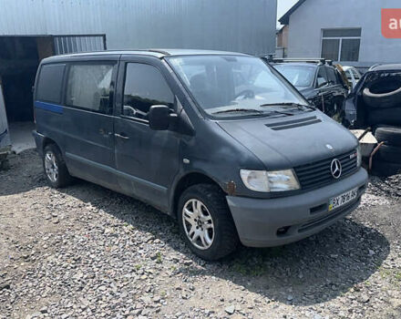 Серый Мерседес Вито, объемом двигателя 2.2 л и пробегом 320 тыс. км за 2700 $, фото 5 на Automoto.ua