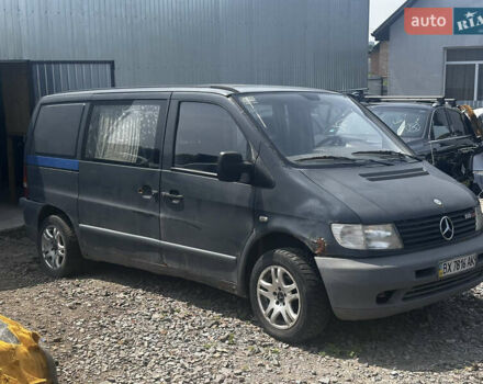 Серый Мерседес Вито, объемом двигателя 2.2 л и пробегом 320 тыс. км за 2700 $, фото 4 на Automoto.ua