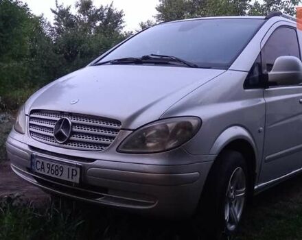 Серый Мерседес Вито, объемом двигателя 2.2 л и пробегом 689 тыс. км за 7600 $, фото 1 на Automoto.ua