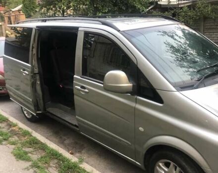 Серый Мерседес Вито, объемом двигателя 2.1 л и пробегом 380 тыс. км за 8500 $, фото 2 на Automoto.ua