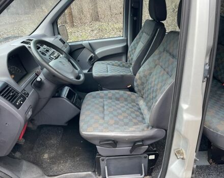 Сірий Мерседес Віто, об'ємом двигуна 2.1 л та пробігом 200 тис. км за 4500 $, фото 8 на Automoto.ua