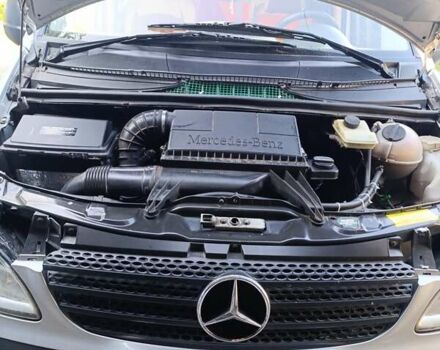 Серый Мерседес Вито, объемом двигателя 2.15 л и пробегом 371 тыс. км за 7200 $, фото 5 на Automoto.ua