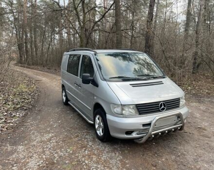 Сірий Мерседес Віто, об'ємом двигуна 2.1 л та пробігом 200 тис. км за 4500 $, фото 1 на Automoto.ua