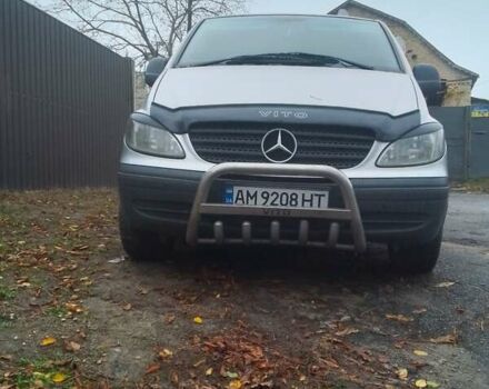 Серый Мерседес Вито, объемом двигателя 2.15 л и пробегом 400 тыс. км за 7200 $, фото 4 на Automoto.ua