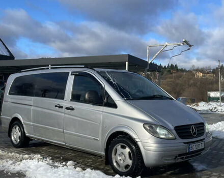 Серый Мерседес Вито, объемом двигателя 2.15 л и пробегом 350 тыс. км за 6300 $, фото 18 на Automoto.ua