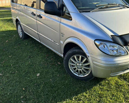 Серый Мерседес Вито, объемом двигателя 2.15 л и пробегом 413 тыс. км за 7000 $, фото 2 на Automoto.ua