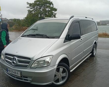 Серый Мерседес Вито, объемом двигателя 2.1 л и пробегом 192 тыс. км за 7800 $, фото 2 на Automoto.ua