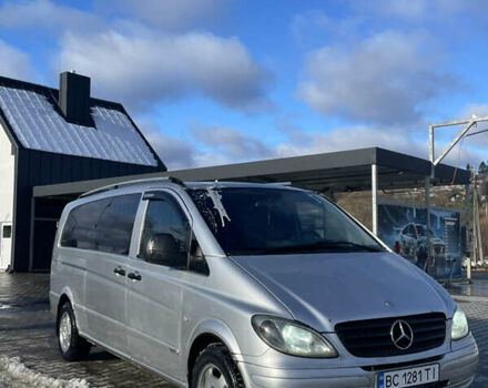 Серый Мерседес Вито, объемом двигателя 2.15 л и пробегом 350 тыс. км за 6300 $, фото 3 на Automoto.ua