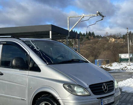 Серый Мерседес Вито, объемом двигателя 2.15 л и пробегом 350 тыс. км за 6300 $, фото 17 на Automoto.ua