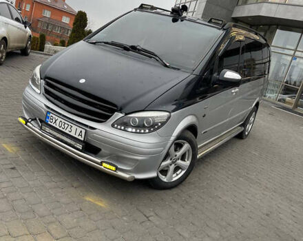 Серый Мерседес Вито, объемом двигателя 2.2 л и пробегом 336 тыс. км за 7999 $, фото 2 на Automoto.ua