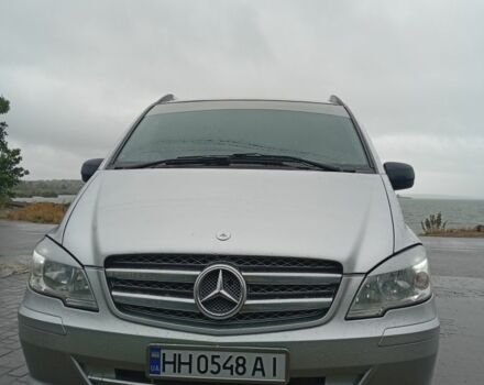 Серый Мерседес Вито, объемом двигателя 2.1 л и пробегом 192 тыс. км за 7800 $, фото 1 на Automoto.ua