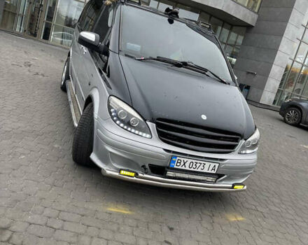 Серый Мерседес Вито, объемом двигателя 2.2 л и пробегом 336 тыс. км за 7999 $, фото 1 на Automoto.ua