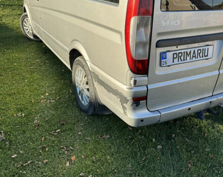 Серый Мерседес Вито, объемом двигателя 2.15 л и пробегом 413 тыс. км за 7000 $, фото 5 на Automoto.ua