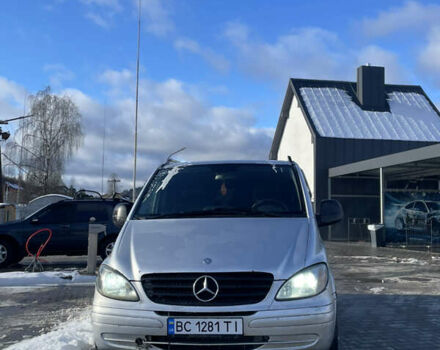 Серый Мерседес Вито, объемом двигателя 2.15 л и пробегом 350 тыс. км за 6300 $, фото 1 на Automoto.ua