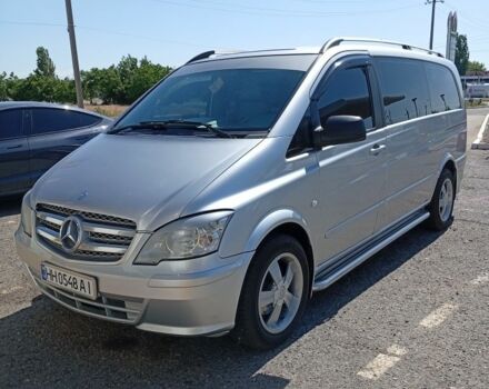 Серый Мерседес Вито, объемом двигателя 2.1 л и пробегом 192 тыс. км за 7800 $, фото 7 на Automoto.ua