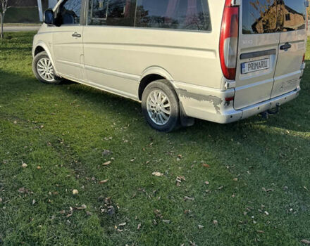 Серый Мерседес Вито, объемом двигателя 2.15 л и пробегом 413 тыс. км за 7000 $, фото 6 на Automoto.ua