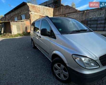 Серый Мерседес Вито, объемом двигателя 2.2 л и пробегом 455 тыс. км за 6800 $, фото 4 на Automoto.ua