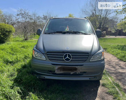 Сірий Мерседес Віто, об'ємом двигуна 2.2 л та пробігом 275 тис. км за 7900 $, фото 18 на Automoto.ua
