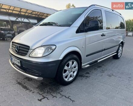 Серый Мерседес Вито, объемом двигателя 2.2 л и пробегом 350 тыс. км за 6300 $, фото 2 на Automoto.ua