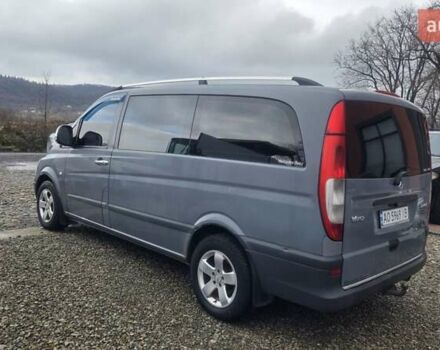 Серый Мерседес Вито, объемом двигателя 2.15 л и пробегом 370 тыс. км за 5850 $, фото 6 на Automoto.ua