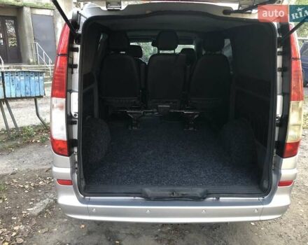 Серый Мерседес Вито, объемом двигателя 2.15 л и пробегом 265 тыс. км за 8700 $, фото 15 на Automoto.ua