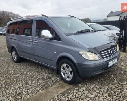 Серый Мерседес Вито, объемом двигателя 2.15 л и пробегом 370 тыс. км за 5850 $, фото 2 на Automoto.ua