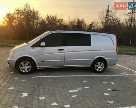 Серый Мерседес Вито, объемом двигателя 2.15 л и пробегом 265 тыс. км за 8700 $, фото 4 на Automoto.ua