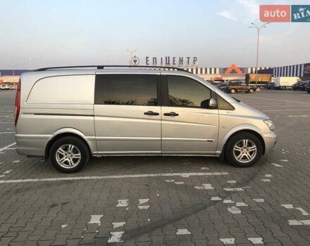 Серый Мерседес Вито, объемом двигателя 2.15 л и пробегом 265 тыс. км за 8700 $, фото 3 на Automoto.ua