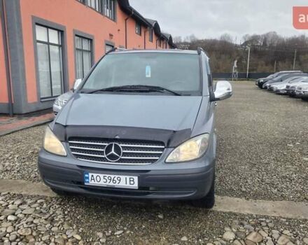 Серый Мерседес Вито, объемом двигателя 2.15 л и пробегом 370 тыс. км за 5850 $, фото 1 на Automoto.ua