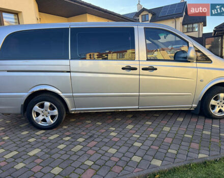 Серый Мерседес Вито, объемом двигателя 2.15 л и пробегом 365 тыс. км за 6550 $, фото 13 на Automoto.ua