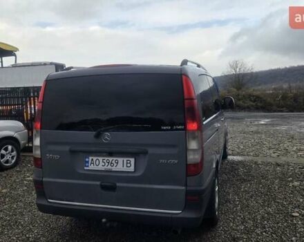Серый Мерседес Вито, объемом двигателя 2.15 л и пробегом 370 тыс. км за 5850 $, фото 4 на Automoto.ua