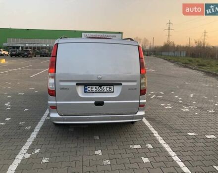 Серый Мерседес Вито, объемом двигателя 2.15 л и пробегом 265 тыс. км за 8700 $, фото 1 на Automoto.ua