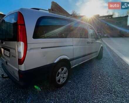 Серый Мерседес Вито, объемом двигателя 2.2 л и пробегом 455 тыс. км за 6800 $, фото 5 на Automoto.ua