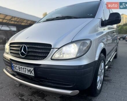 Серый Мерседес Вито, объемом двигателя 2.2 л и пробегом 350 тыс. км за 6300 $, фото 7 на Automoto.ua
