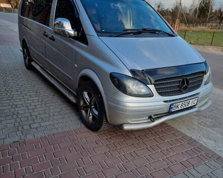 Серый Мерседес Вито, объемом двигателя 2.15 л и пробегом 500 тыс. км за 8800 $, фото 1 на Automoto.ua