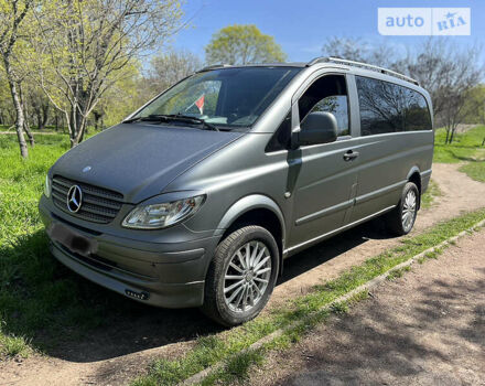 Сірий Мерседес Віто, об'ємом двигуна 2.2 л та пробігом 275 тис. км за 7900 $, фото 1 на Automoto.ua