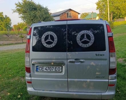 Серый Мерседес Вито, объемом двигателя 2.1 л и пробегом 335 тыс. км за 8300 $, фото 5 на Automoto.ua