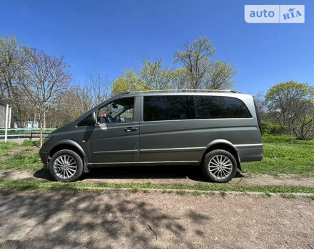 Сірий Мерседес Віто, об'ємом двигуна 2.2 л та пробігом 275 тис. км за 7900 $, фото 17 на Automoto.ua