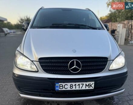 Серый Мерседес Вито, объемом двигателя 2.2 л и пробегом 350 тыс. км за 6300 $, фото 3 на Automoto.ua