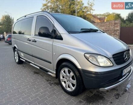 Серый Мерседес Вито, объемом двигателя 2.2 л и пробегом 350 тыс. км за 6300 $, фото 4 на Automoto.ua