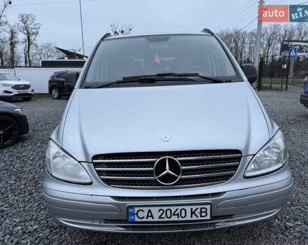 Серый Мерседес Вито, объемом двигателя 2.15 л и пробегом 580 тыс. км за 9550 $, фото 1 на Automoto.ua