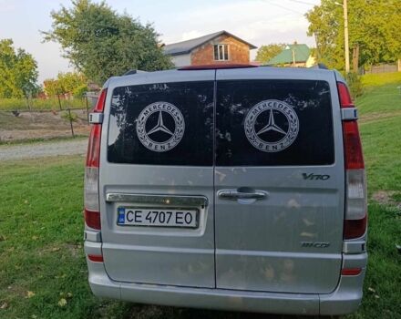 Серый Мерседес Вито, объемом двигателя 2.1 л и пробегом 335 тыс. км за 8300 $, фото 6 на Automoto.ua