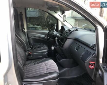 Серый Мерседес Вито, объемом двигателя 2.15 л и пробегом 265 тыс. км за 8700 $, фото 11 на Automoto.ua