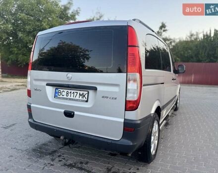 Серый Мерседес Вито, объемом двигателя 2.2 л и пробегом 350 тыс. км за 6300 $, фото 5 на Automoto.ua