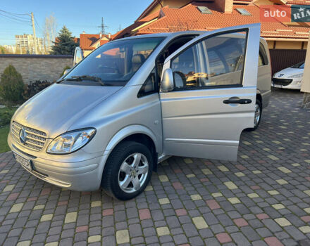 Серый Мерседес Вито, объемом двигателя 2.15 л и пробегом 365 тыс. км за 6550 $, фото 7 на Automoto.ua