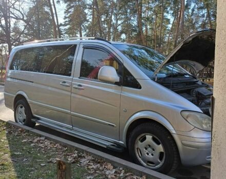 Сірий Мерседес Віто, об'ємом двигуна 2.1 л та пробігом 493 тис. км за 10200 $, фото 22 на Automoto.ua