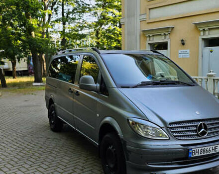 Сірий Мерседес Віто, об'ємом двигуна 2.2 л та пробігом 275 тис. км за 7900 $, фото 3 на Automoto.ua