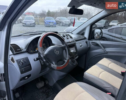 Серый Мерседес Вито, объемом двигателя 2.15 л и пробегом 580 тыс. км за 9550 $, фото 6 на Automoto.ua