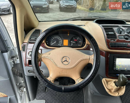 Серый Мерседес Вито, объемом двигателя 2.15 л и пробегом 280 тыс. км за 10999 $, фото 21 на Automoto.ua