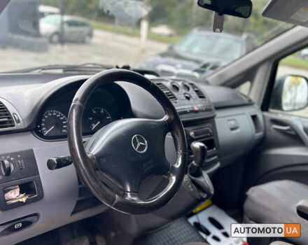 Серый Мерседес Вито, объемом двигателя 3 л и пробегом 478 тыс. км за 11200 $, фото 8 на Automoto.ua